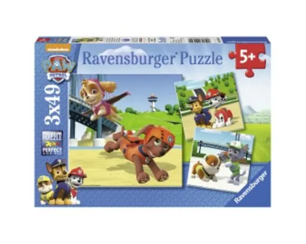 Puzzle patrula catelusilor 3x49 piese