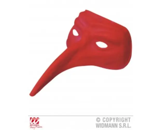 Masca venetiana rosie