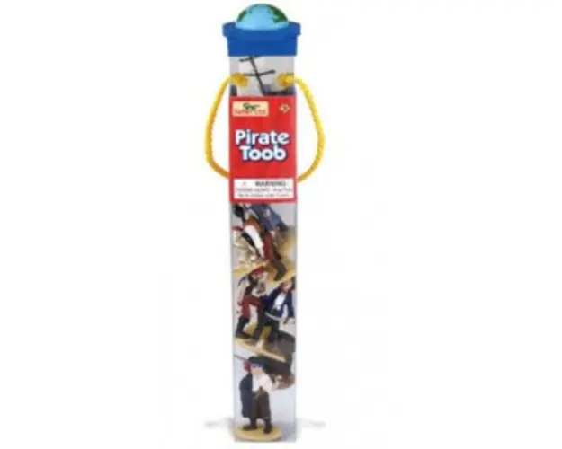 Tub cu 12 figurine Pirati Safari 680804