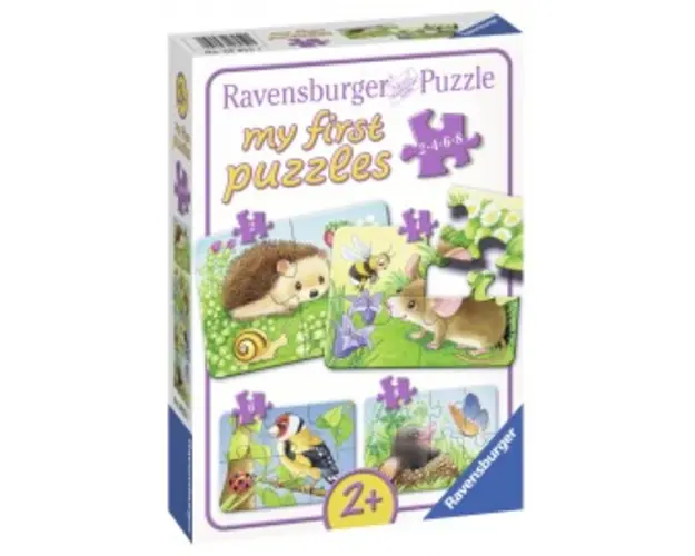 Primul meu puzzle animale din padure 2468 piese