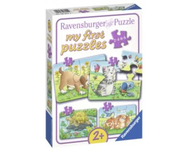 Primul meu puzzle animale 2468 piese