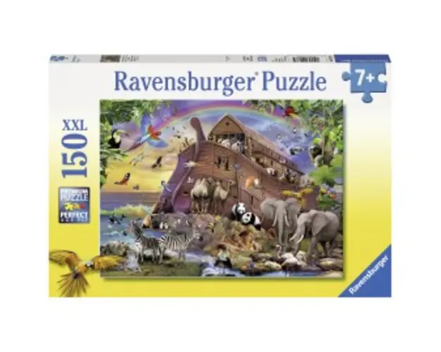 Puzzle arca cu animalute 150 piese