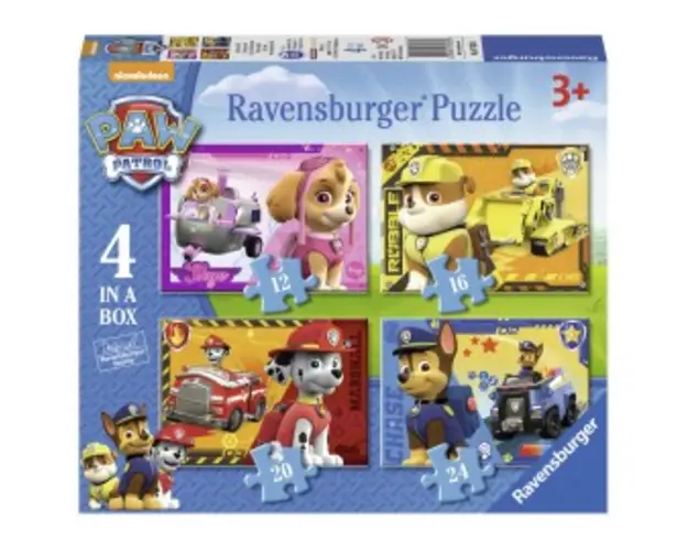 Puzzle patrula catelusilor 12162024 piese