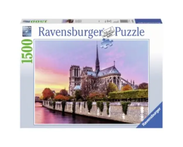 Puzzle pictura notre dame 1500 piese