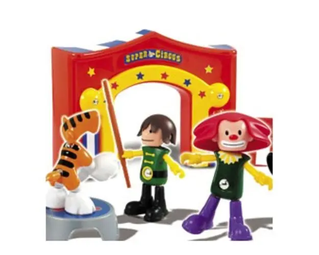 Piccoli Mondi - Super Circus - Set de joaca cu figurine
