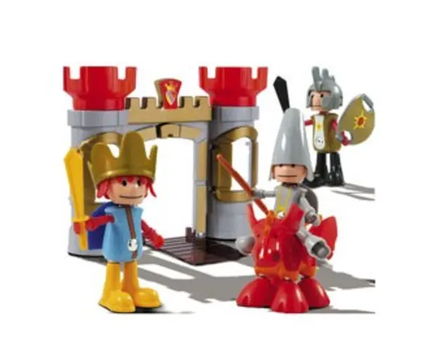 Piccoli Mondi - Wizard and Dragon - Set de joaca cu figurine