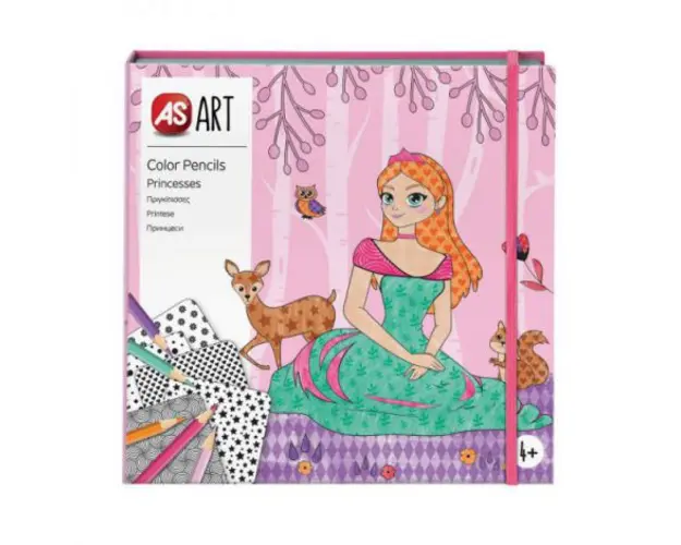 As Art Jocul Creioane Colorate Printese
