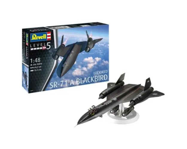 Macheta Avion Lockheed SR-71 A Blackbird - Revell - Scara 1:48