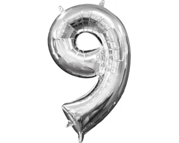 Balon Folie Mini Cifra 9