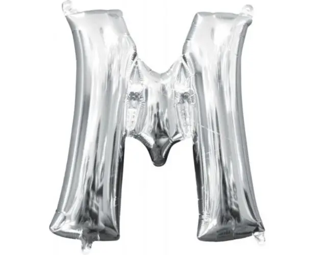 Balon folie mini litera m