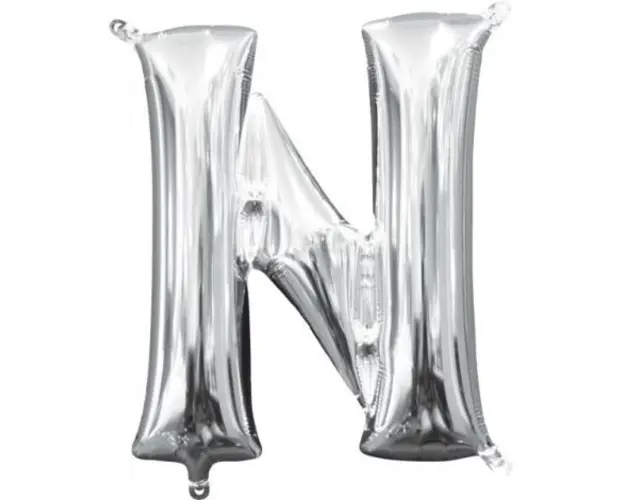 Balon folie mini litera n