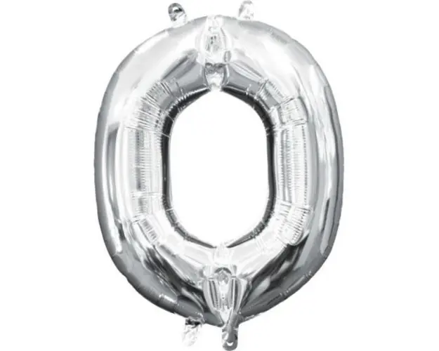 Balon folie mini litera o
