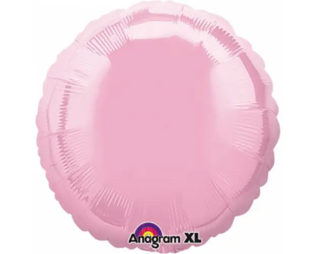 Balon folie roz cerc