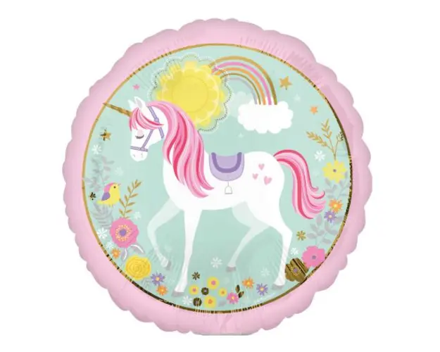 Balon folie unicorn 45 cm