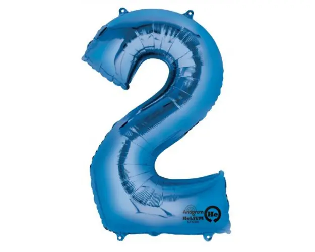 Balon super shape blue 2