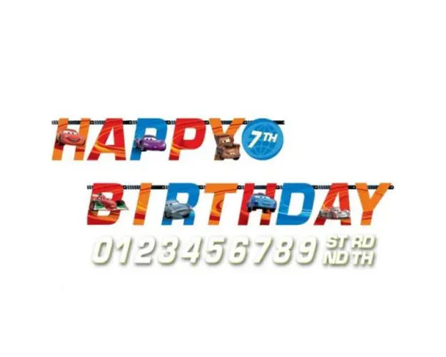 Banner cars Amscan AM996112