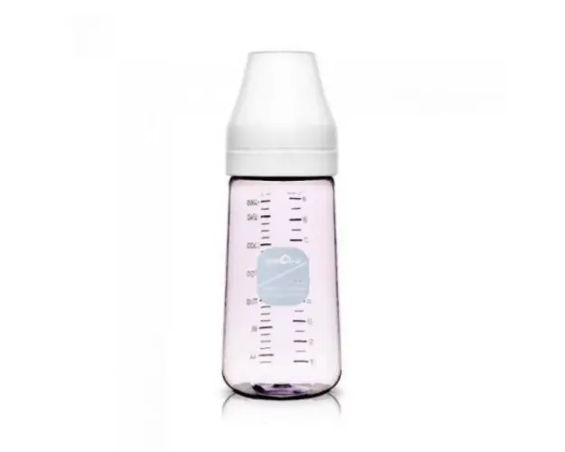 Biberon anticolici premium cu tetina l, bleu (260 ml)