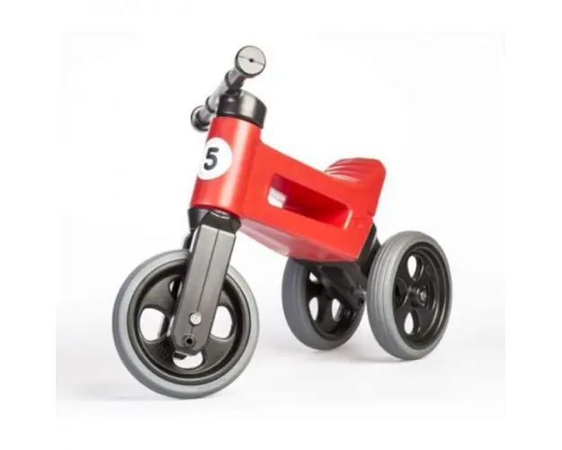 Bicicleta fara pedale Funny Wheels RIDER SPORT 2 in 1 Red
