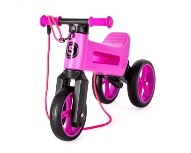 Bicicleta fara pedale Funny Wheels Rider SuperSport 2 in 1 Violet