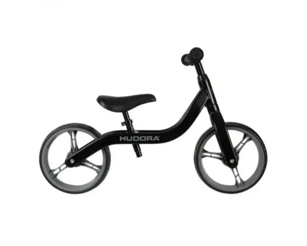 Bicicleta fara pedale HUDORA Ultralight Alu, neagra