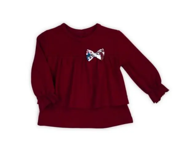 Bluza cu maneca lunga bumbac 100% (180138) Colectia Kate 2021 Marimea 110