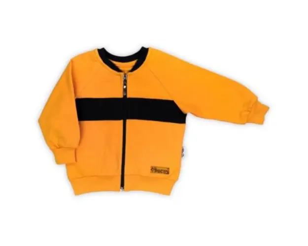 Bluza de trening (181272) Colectia Big Trucks 2021 Galben Negru Marimea 80