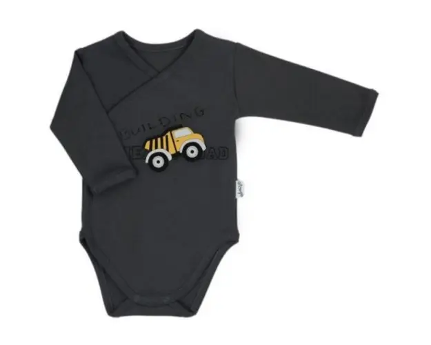 Body cu maneca lunga (181100) Colectia Big Trucks Grafit Marimea 62