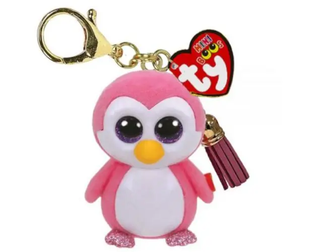 Breloc Mini Boos pinguinul Glider (6.5 cm) - Ty