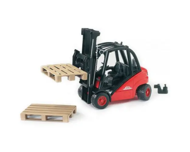 BRUDER - STIVUITOR LINDE H30D CU 2 PALETI