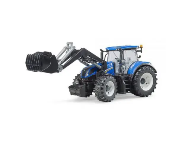 BRUDER - TRACTOR NEW HOLLAND T7.315 CU INCARCATOR FRONTAL