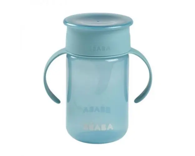 Cana de invatare Beaba 340 ml Blue