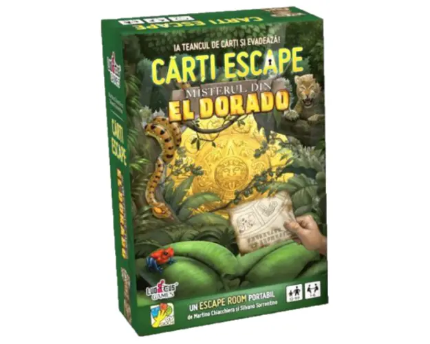 Carti Escape Misterul din Eldorado - dV GIOCHI