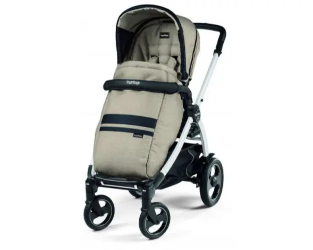 Carucior Peg Perego de la nastere, Book 51 S Titania Luxe Ecru (sasiu + hamac), 0-22 kg