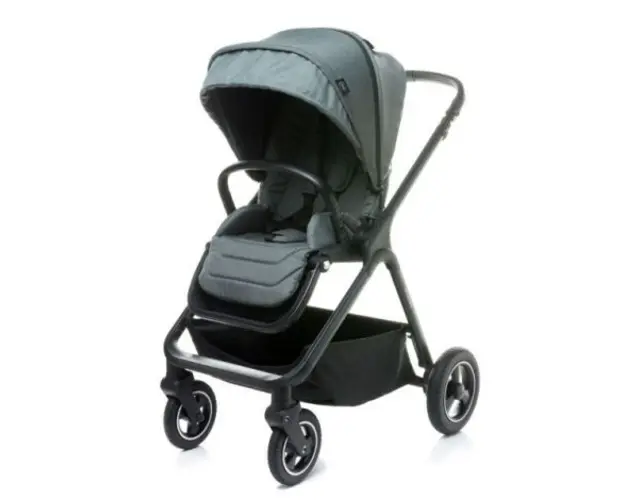 Carucior reversibil cu roti de cauciuc (max. 22 Kg) 4Baby EVERSO Gri