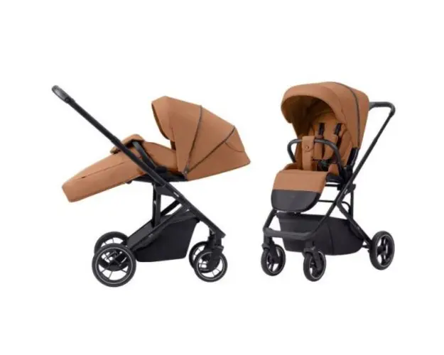 Carucior troller reversibil (max. 22 Kg) Carrello ALFA 2023 2 in 1 Sunset Orange