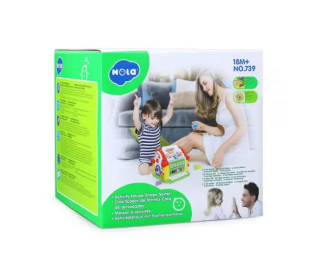 Casuta Educativa A Animalutelor Cu Sunete Si Lumini