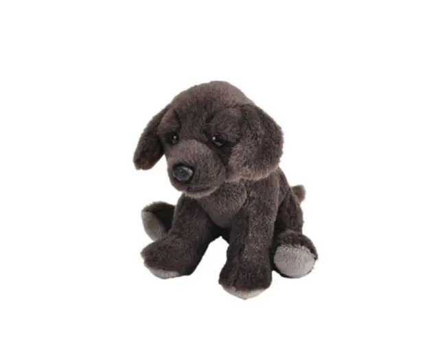 Catel Labrador Maro - Jucarie Plus Wild Republic 13 cm