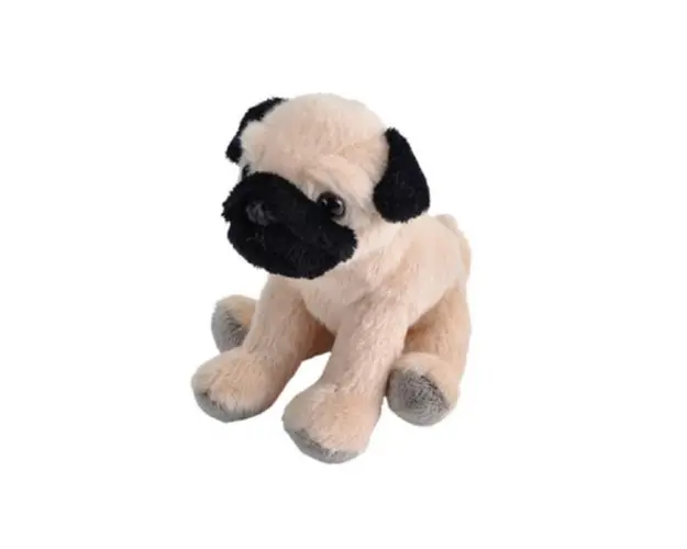 Catel Pug - Jucarie Plus Wild Republic 13 cm