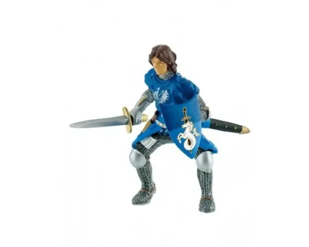 Cavaler cu sabie albastru