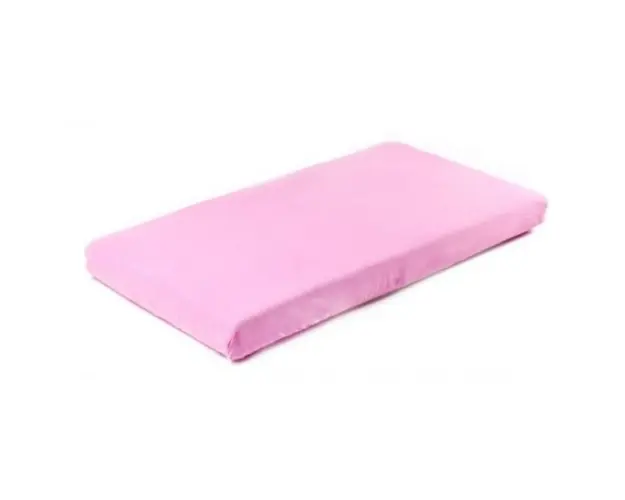 Cearsaf de bumbac jersey cu elastic Sensillo 140x70 cm Roz