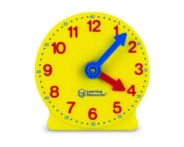 Ceas educativ din plastic