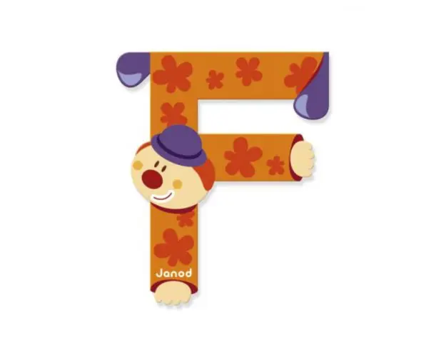 Clown litera f
