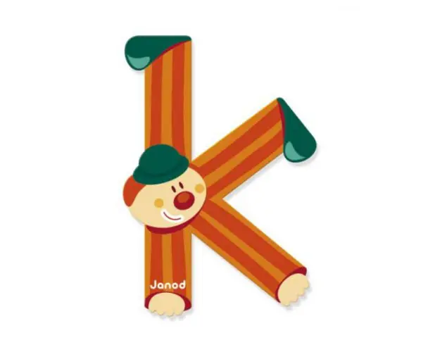 Clown litera k