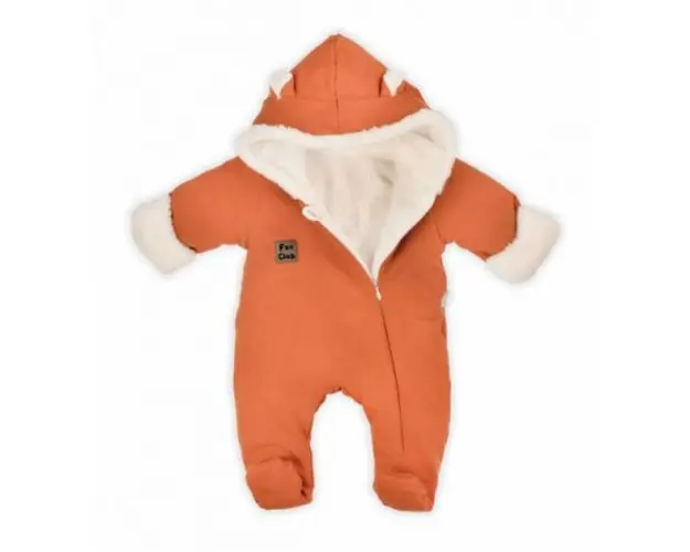 Combinezon polar Colectia Fox Club (174270) Marime 80 (9-12 luni)