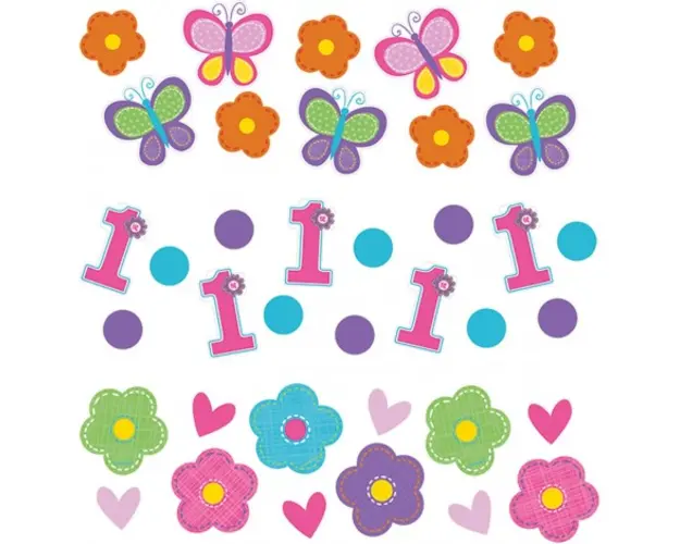 Confetti 1st Birthday Girl 34 gr