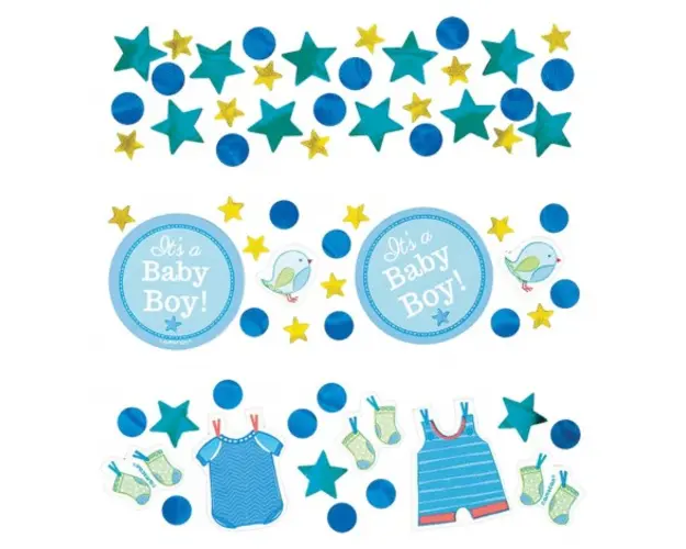 Confetti It's A Baby Boy