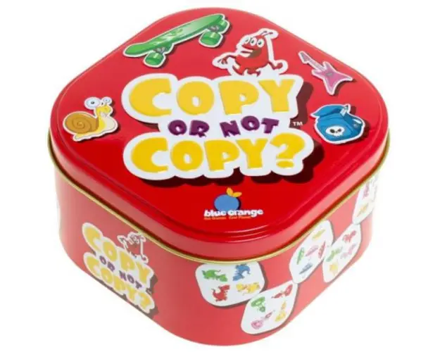 Copy or not copy - Blue Orange