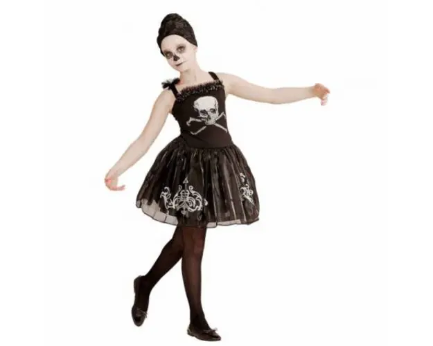 Costum balerina schelet fetita