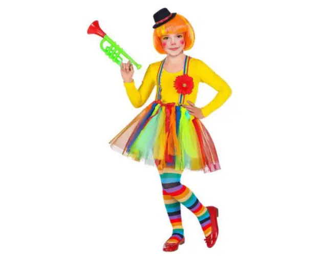 Costum clown 4 piese 4-5 ani