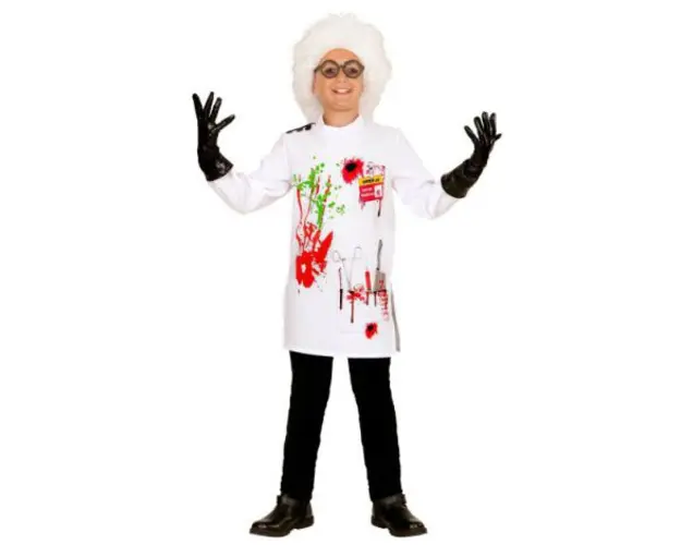Costum copil cercetator nebun